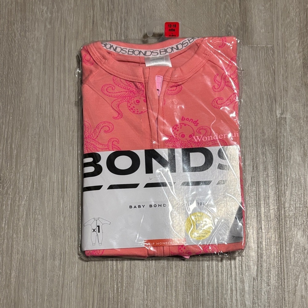 Bonds Coral Baby Onesie
